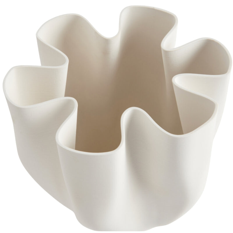 Bailey White Decorative Vase
