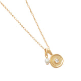 Solstice Pearl Necklace (18k Gold Vermeil)