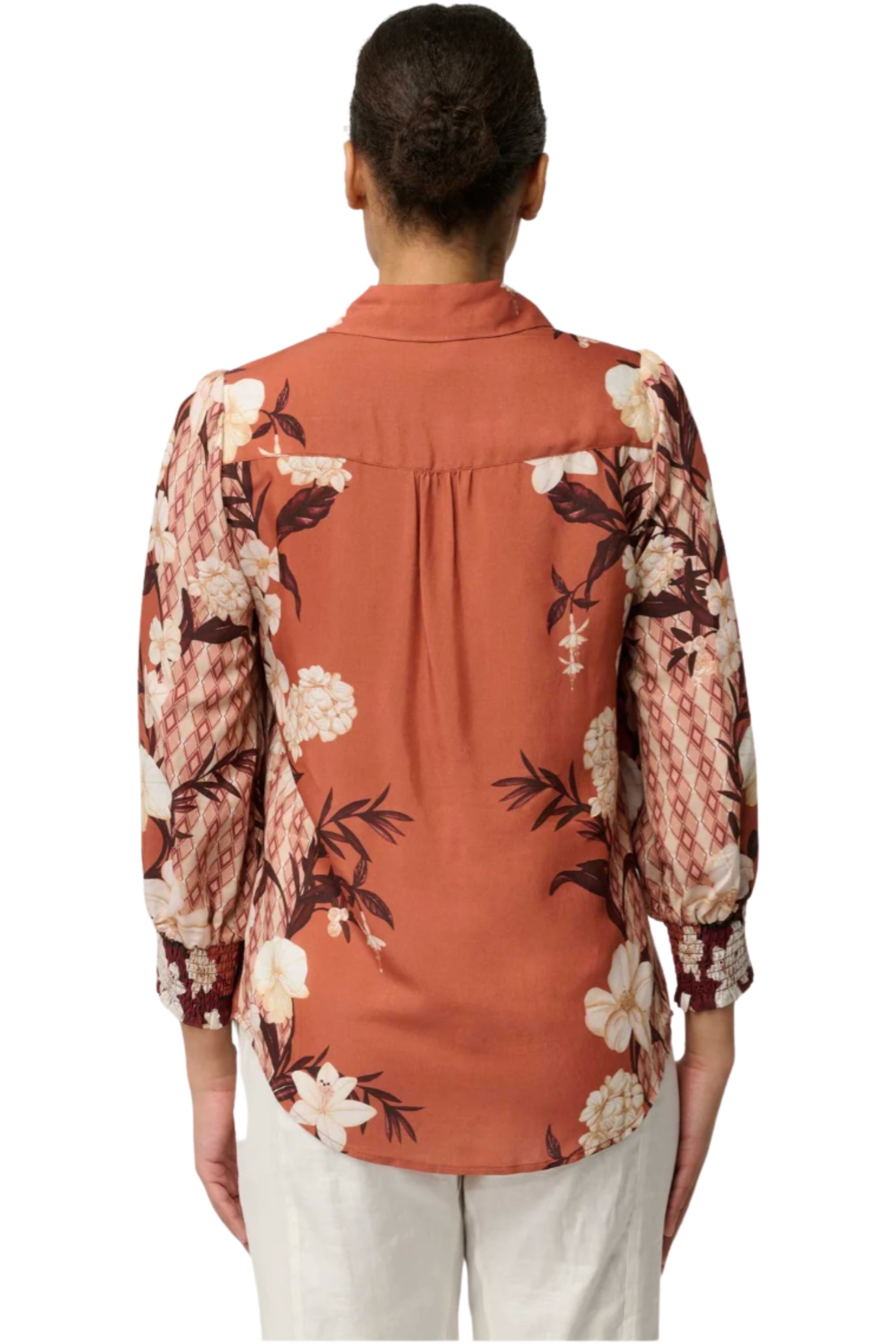 Nerine Shirt - Amber Vine