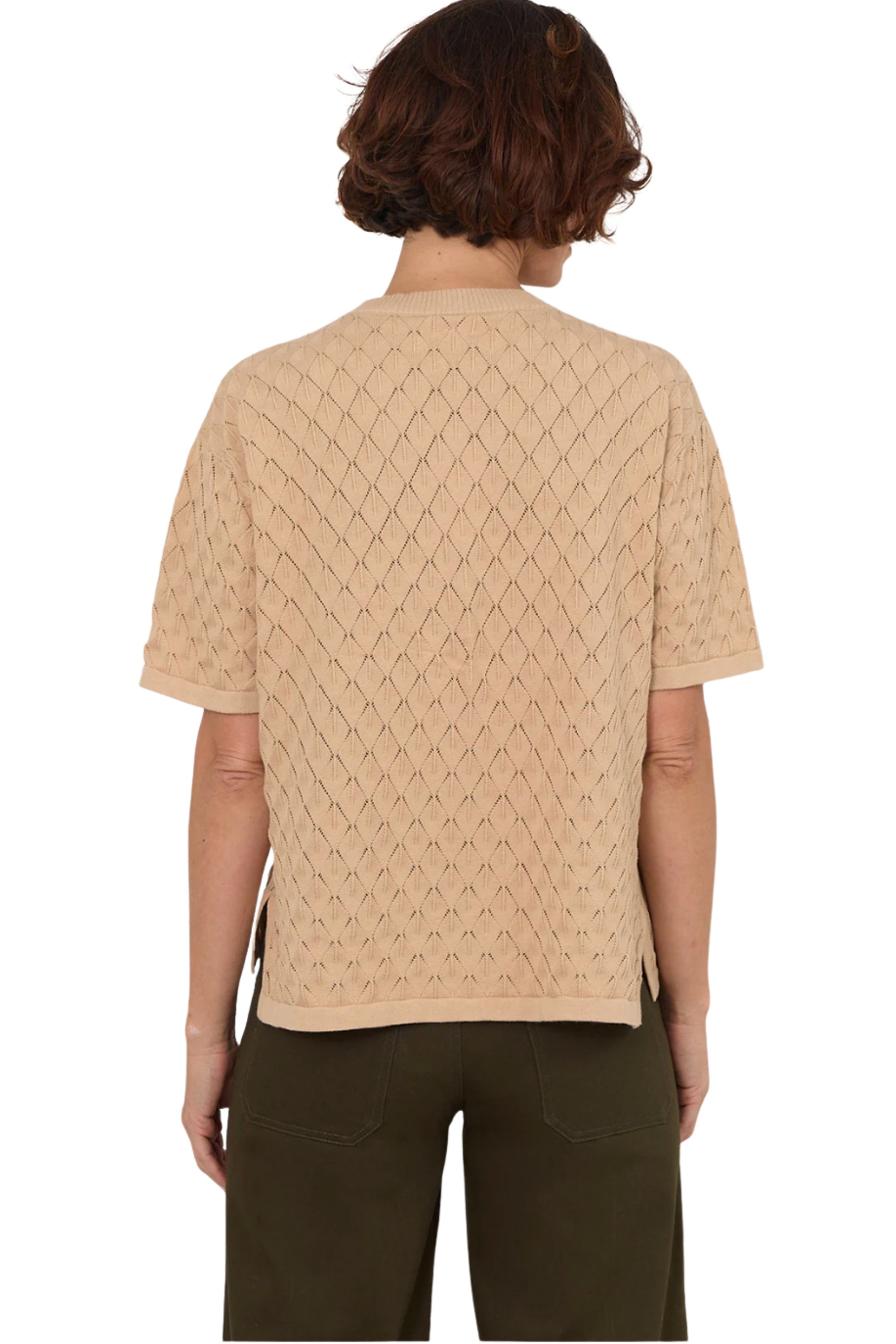 Bethany Knit Top - Camel