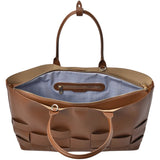 Kensington Tote - Tan Saffiano
