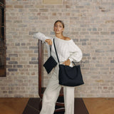 The Hampton 2 Pc Neoprene Bag - Black