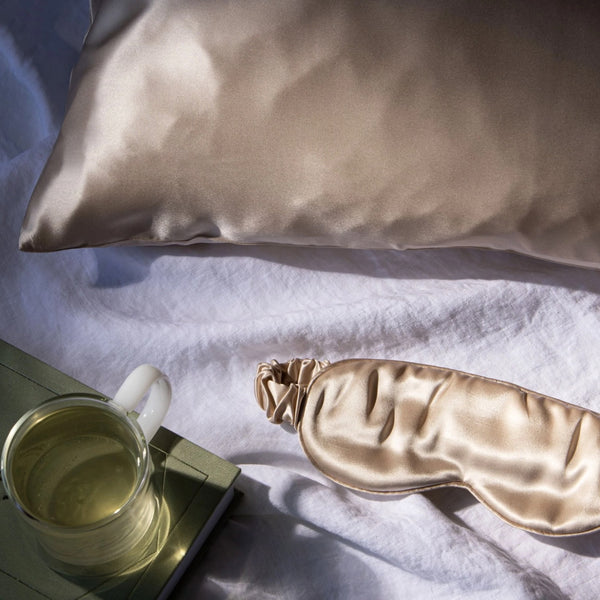 Silk Pillowcase - Golden Sand
