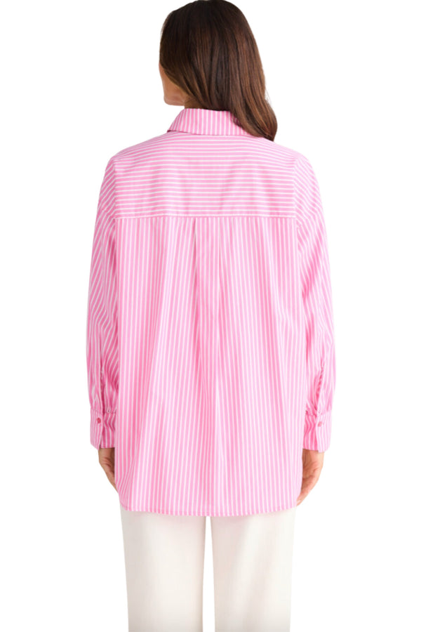 Isabel Shirt - Pink Stripe