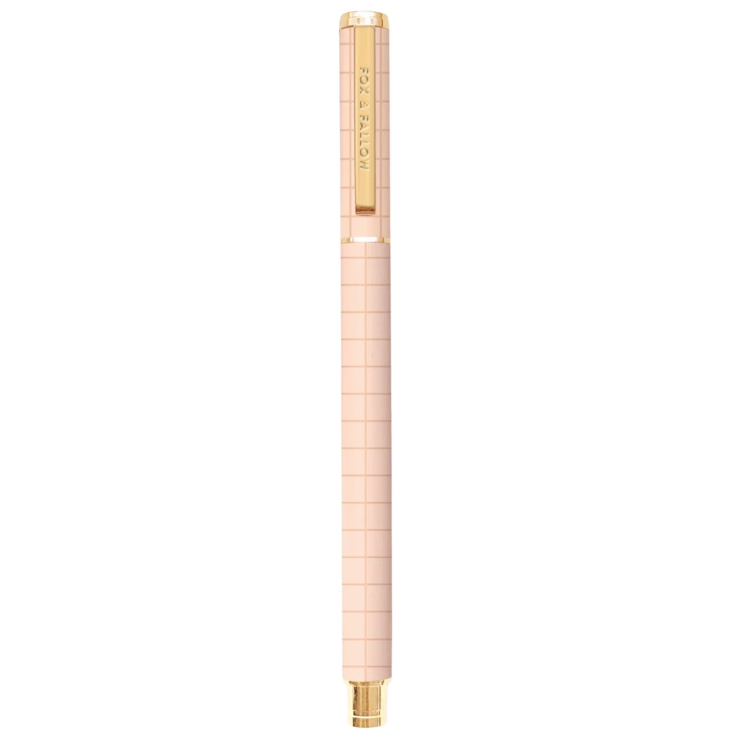 Blush Grid Rollerball Pen