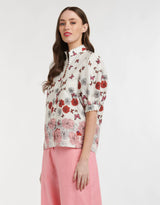 Sabrina Blouse - Madame Butterfly