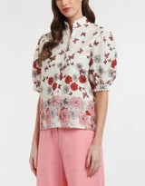 Sabrina Blouse - Madame Butterfly