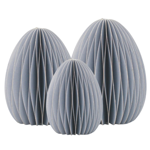Standing Easter Egg (L) - Dusty Blue