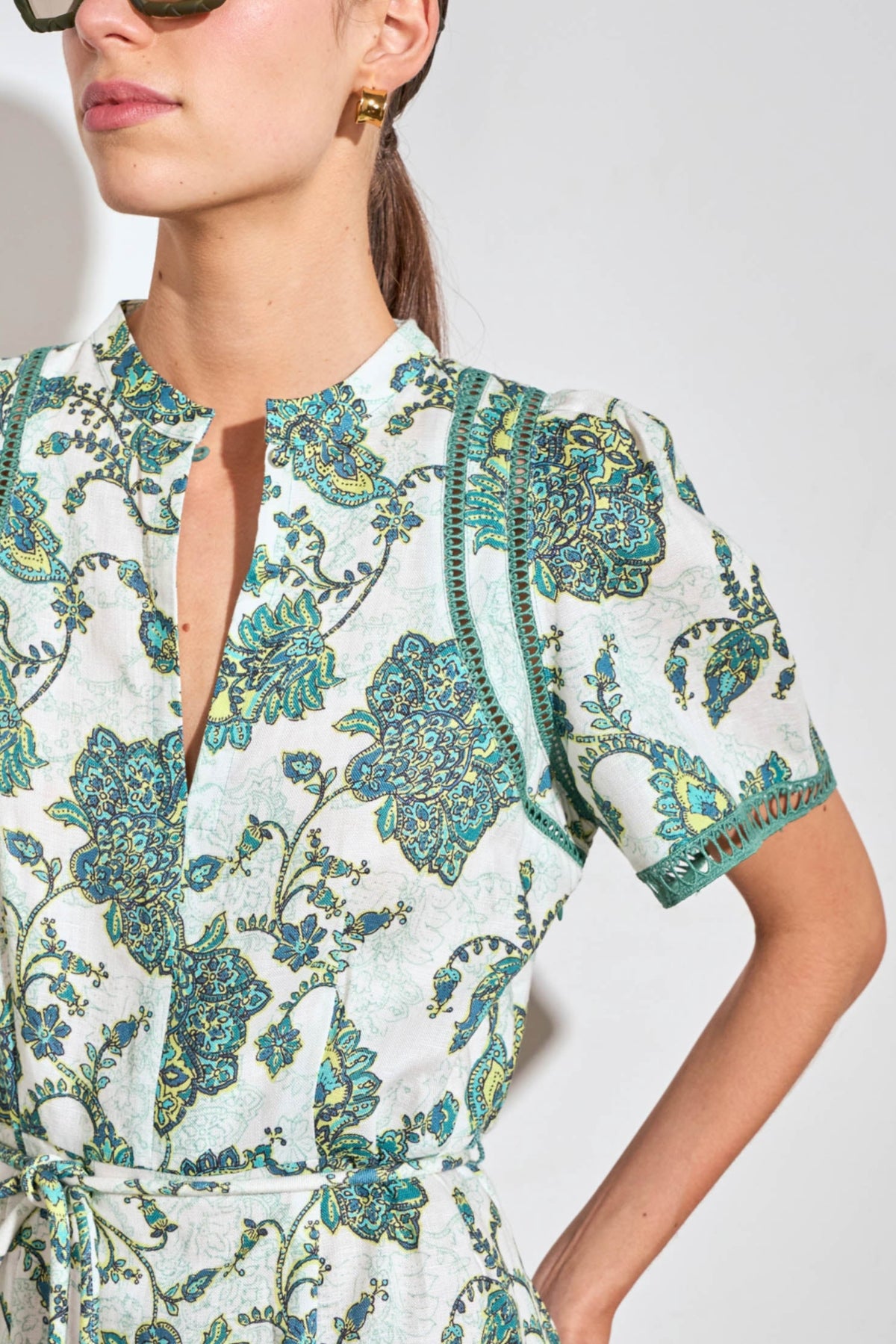 Poem Dress - Garden Paisley