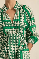 Flourish Dress Parrot