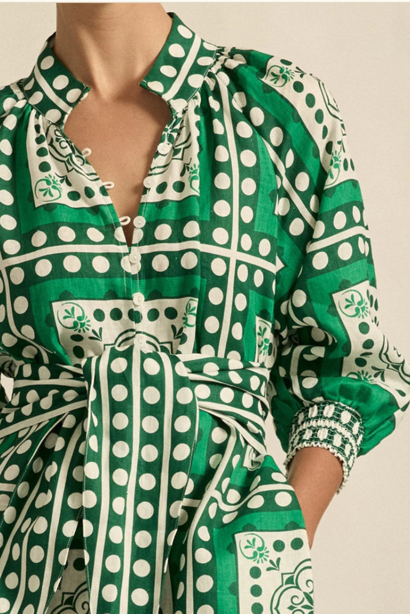 Flourish Dress Parrot