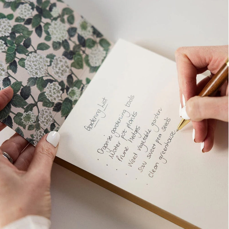 Hydrangea Notepad Jotter