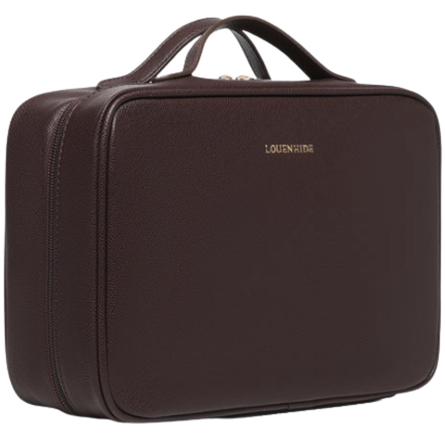 Georgie Cosmetic Case - Chocolate