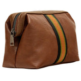 Gilbert Mens Toiletry Bag - Tobacco