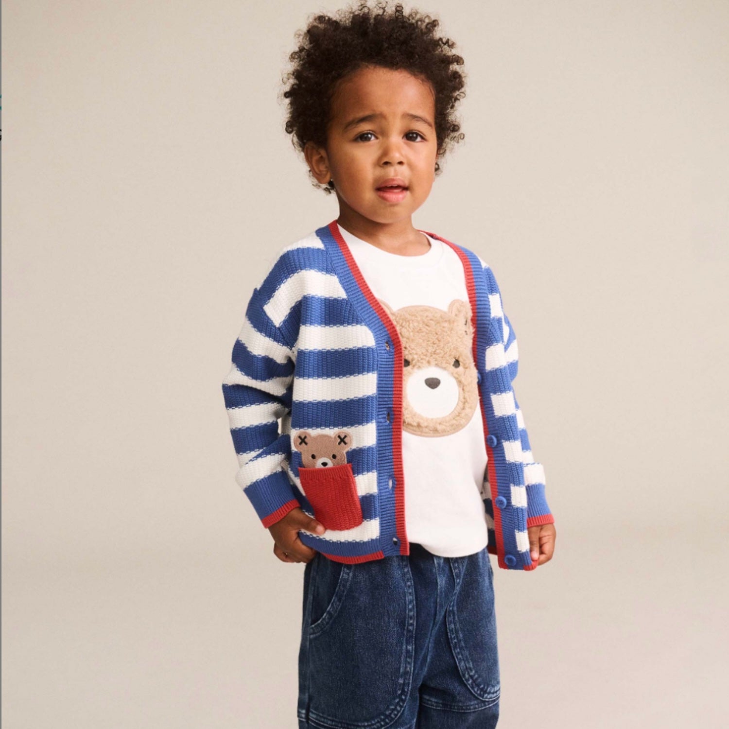 Nautical Stripe Hux Cardi
