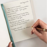 Linen Bound Journal - Ivory Garden