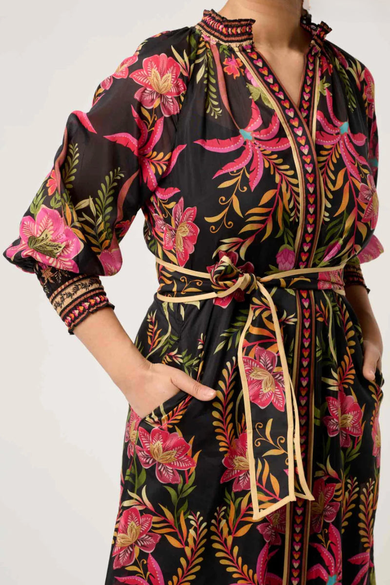 Carmen Maxi Dress - Anthos Lotos