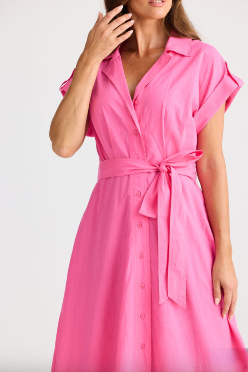 Versailles Dress - Hot Pink