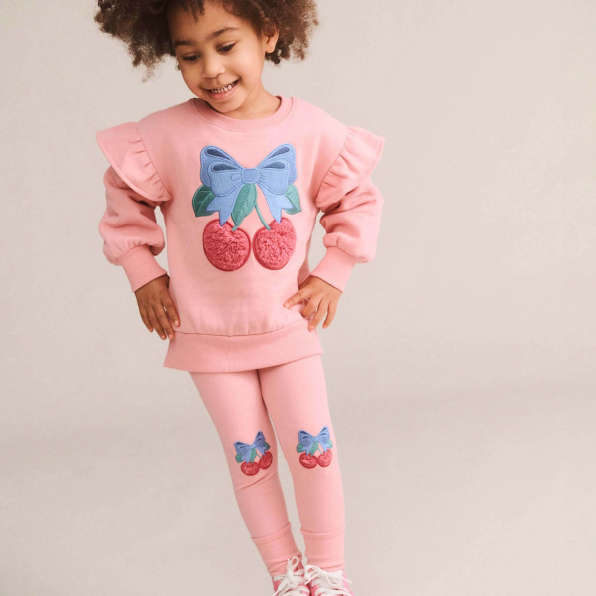 Cherry Bow Legging