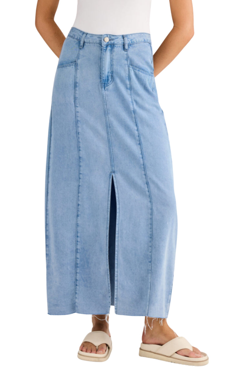 Cruise Skirt - Blue Wash
