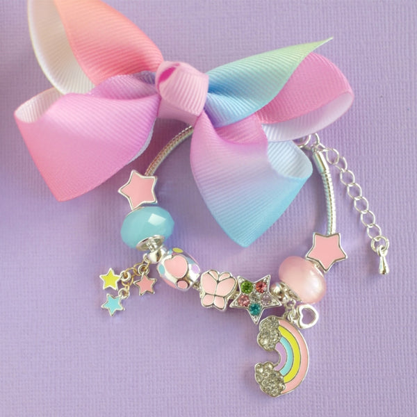 Somewhere Over Rainbow Charm Bracelet