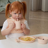 Silicone Sippy Cup - Peach