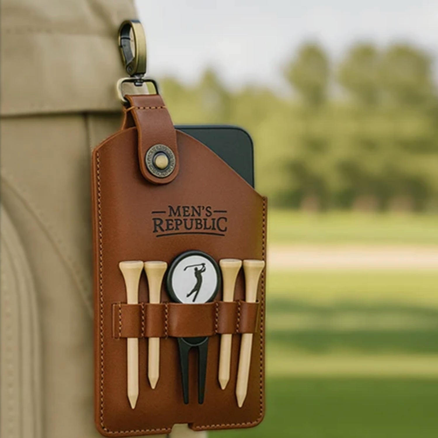 Golfers Luxury Phone Holster Set