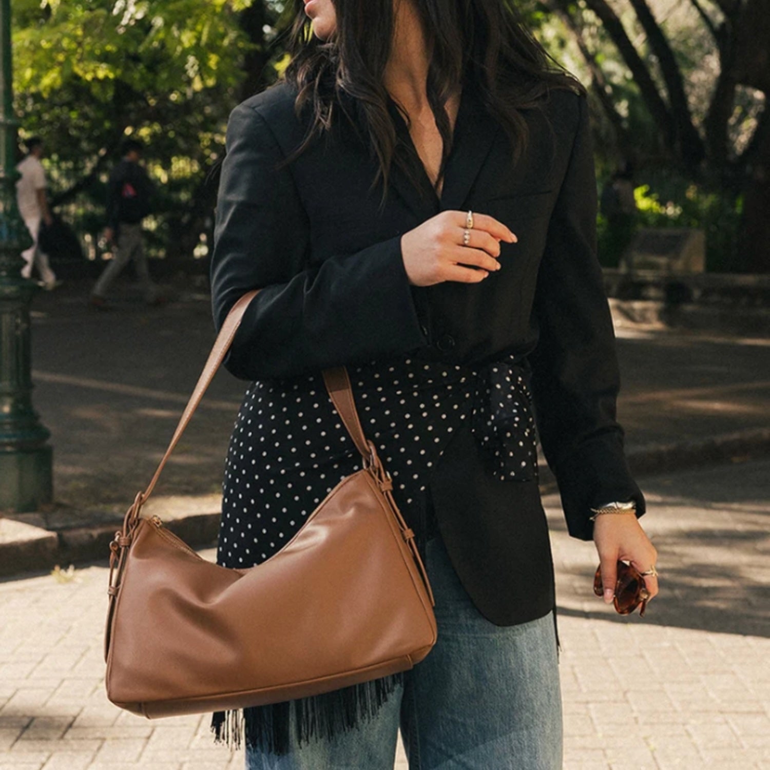 Roxanne Shoulder Bag - Toffee