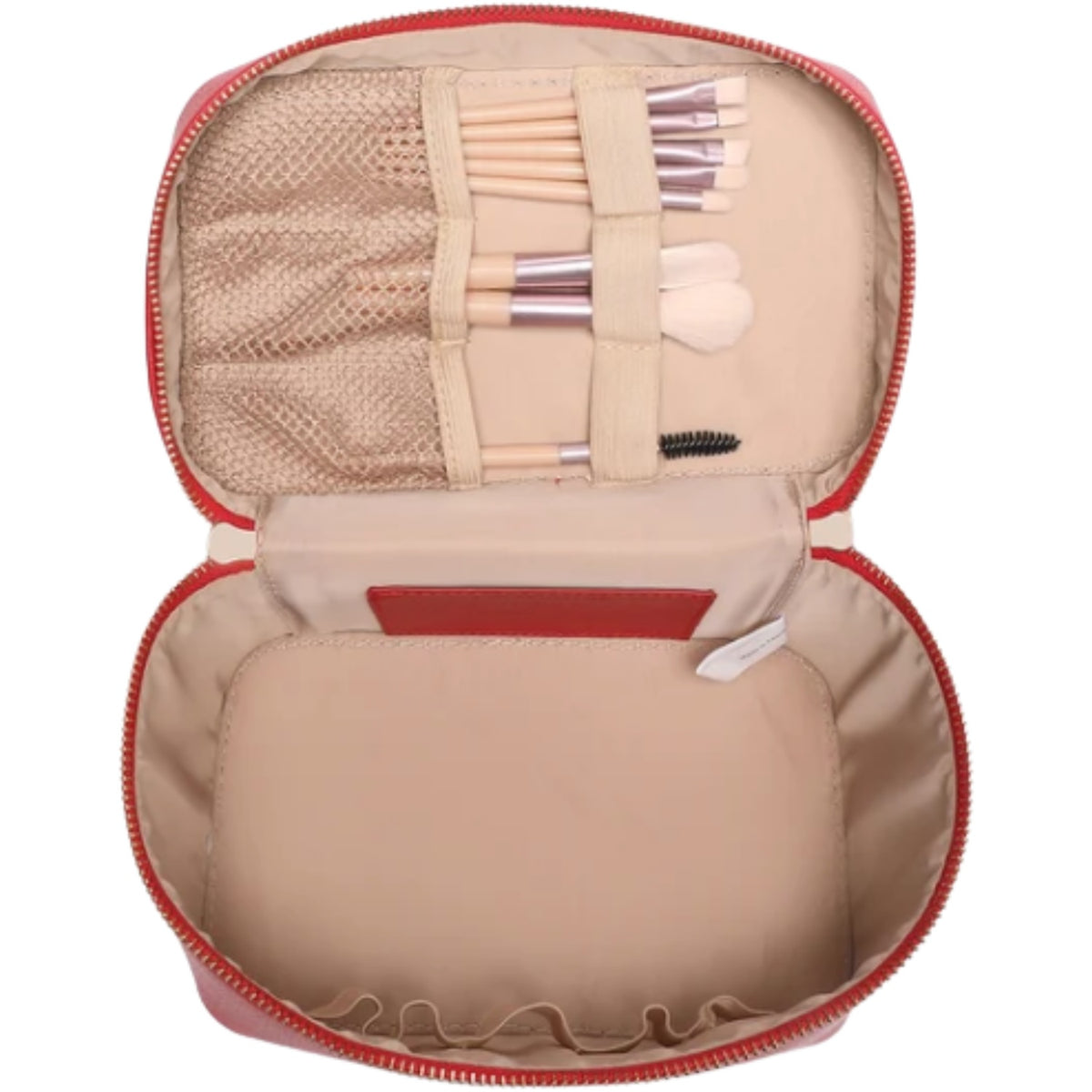 Camden Cosmetic Case - Red
