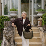 Fleur Handbag - Dark Olive