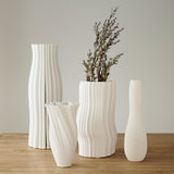 Ivy White Vase 24cm