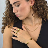 Amelia Ring (Medium) - Gold