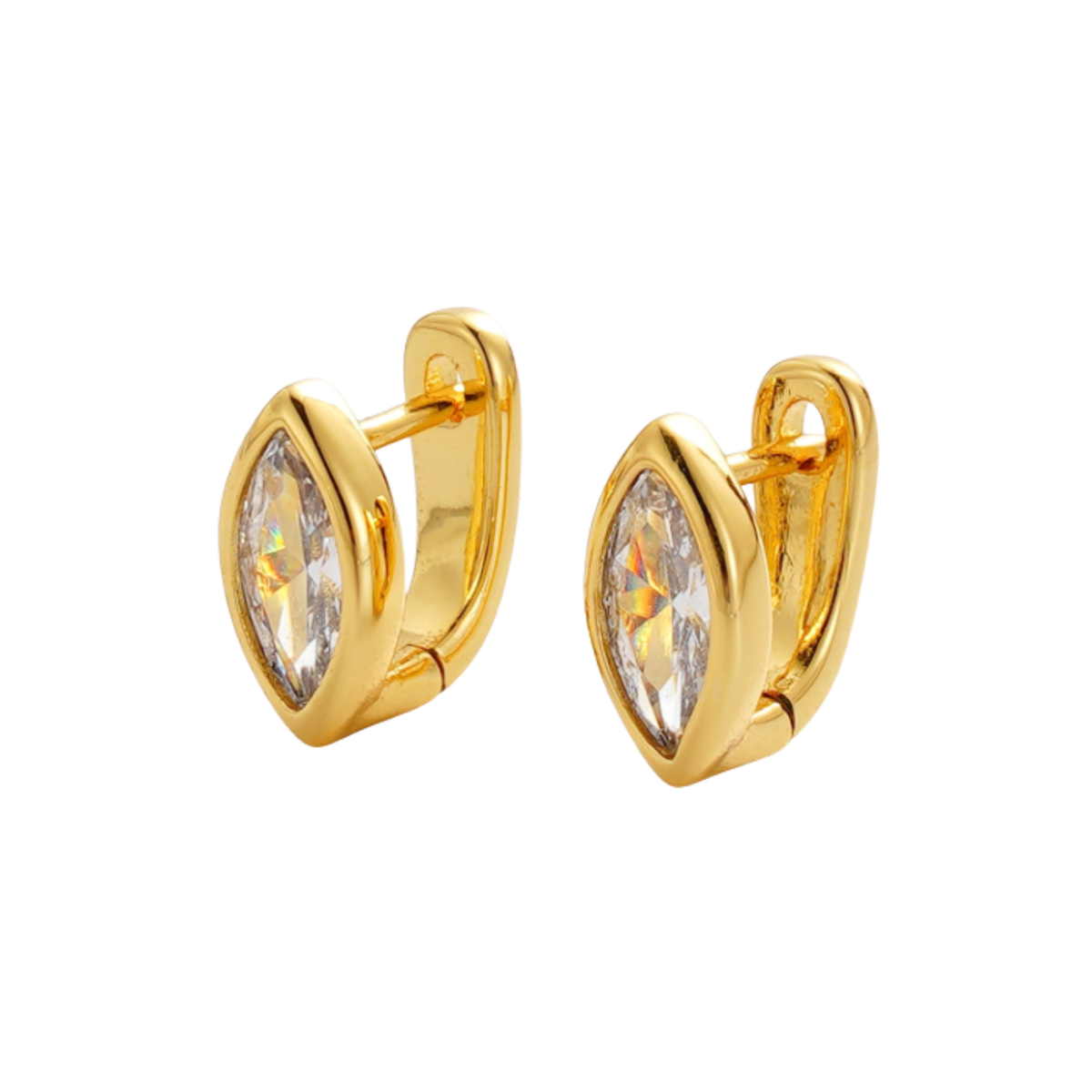 Eden Huggie Earrings - Gold