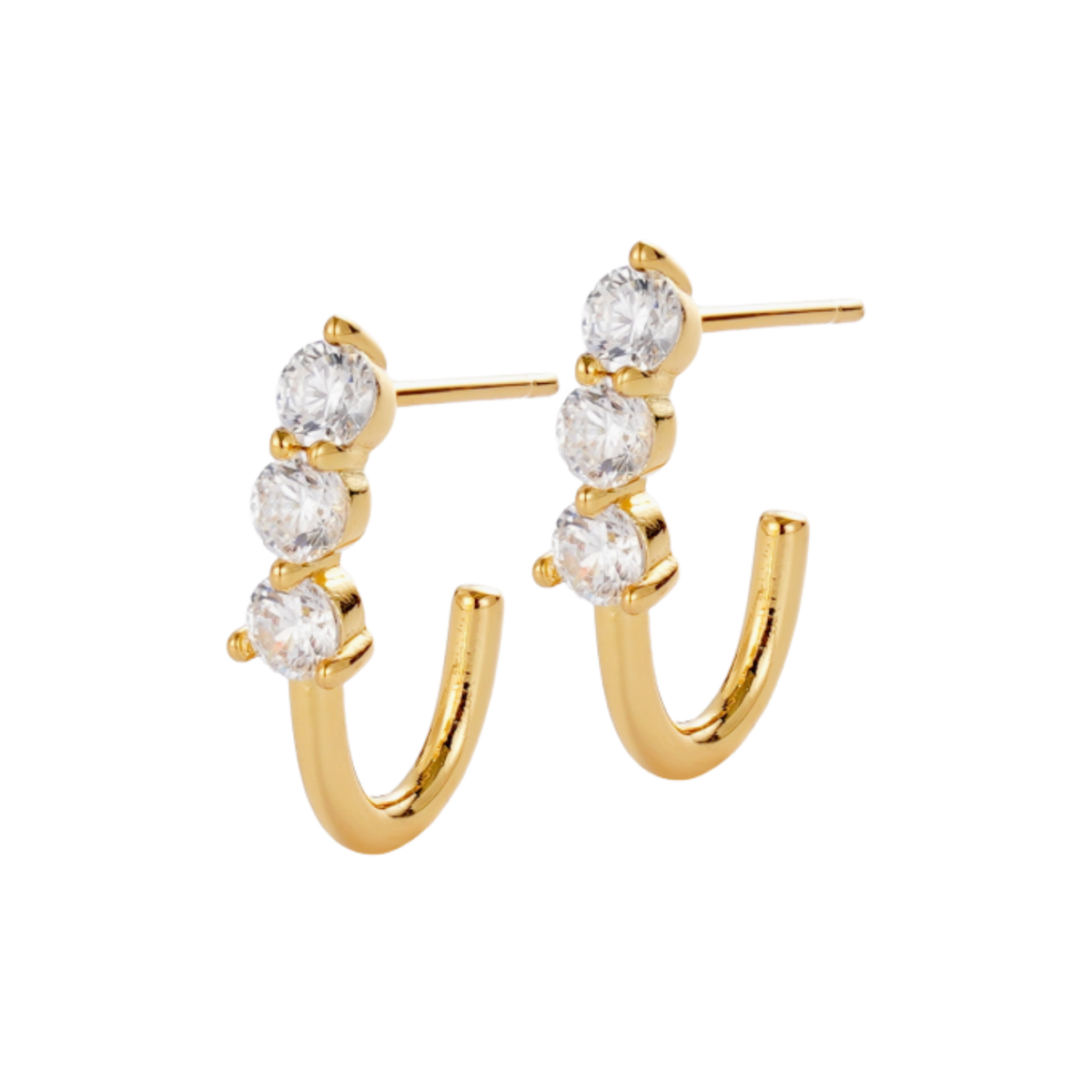 Mara Hoop Earrings - Gold
