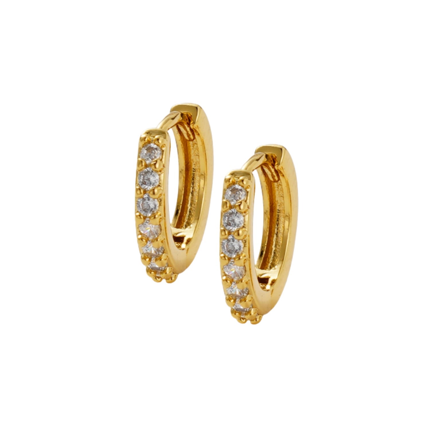 Ally Huggie Earrings - Gold