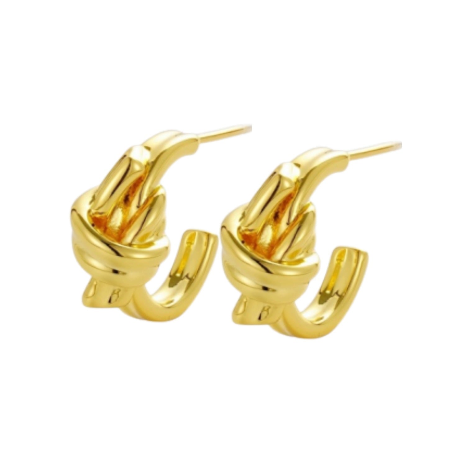 Edie Hoop Earrings - Gold