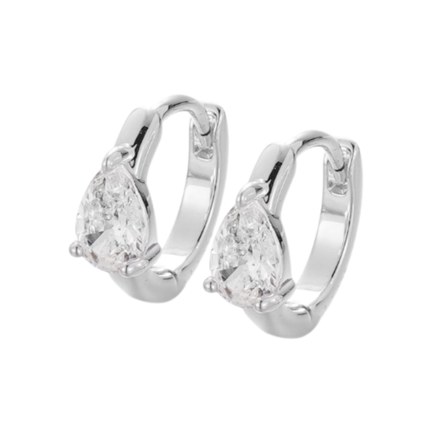 Esther Huggie Earring - Silver