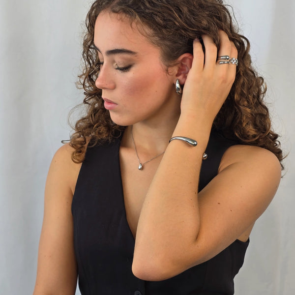 Natalia Necklace - Silver