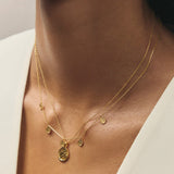 Citron Pendant Necklace - Gold