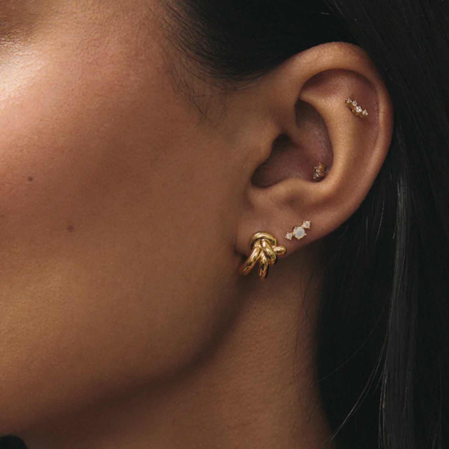 Freya Hoops - Gold