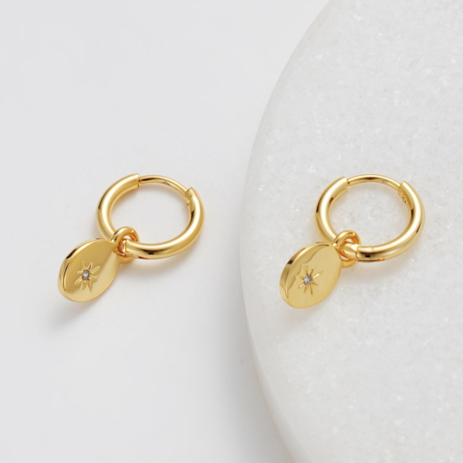 Nala Hoop Earrings - Gold