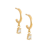 Teardrop Hoops