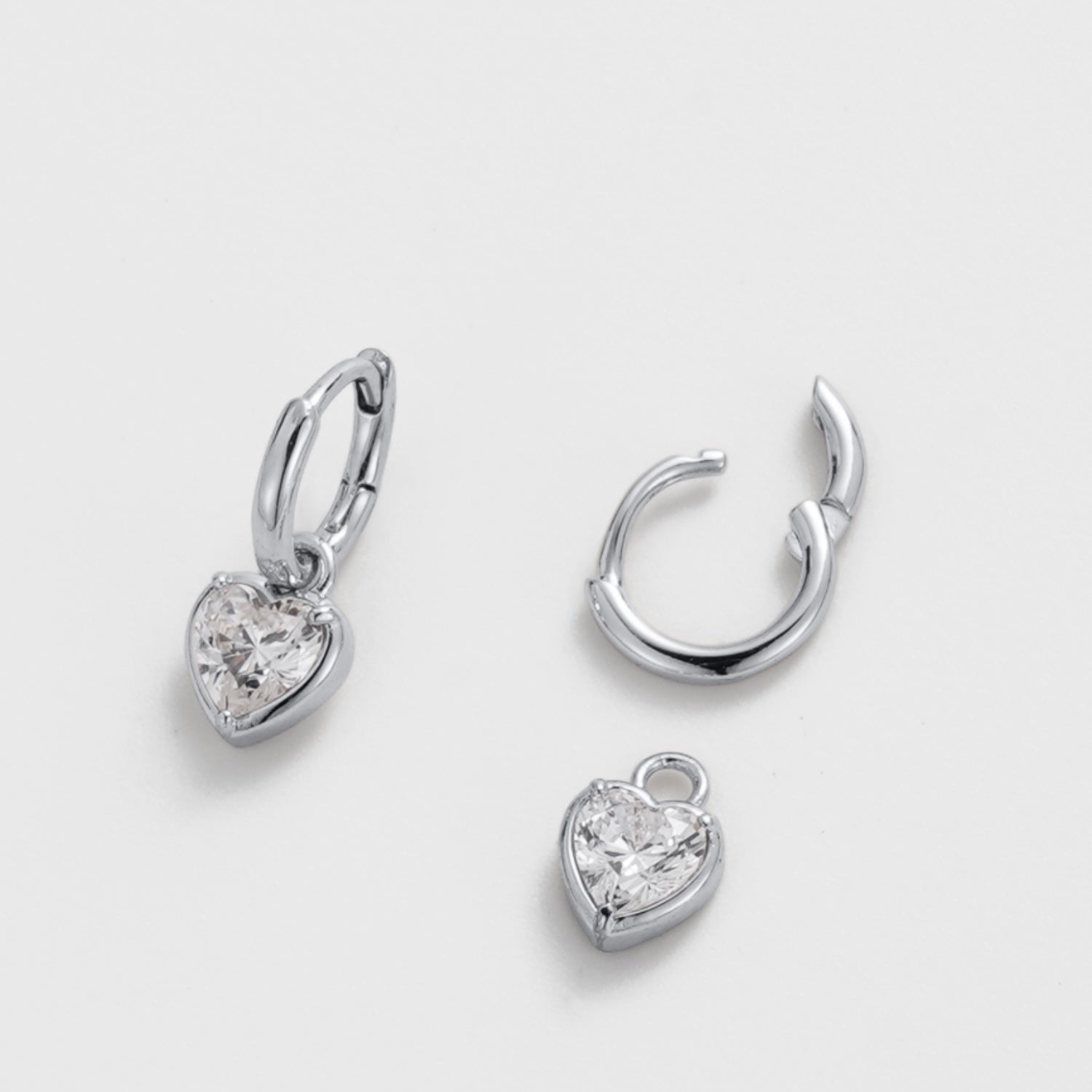 Amor Earrings - Silver