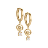 Sweet Escape Hoops - Gold