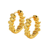 Bailey Huggie Earrings - Gold