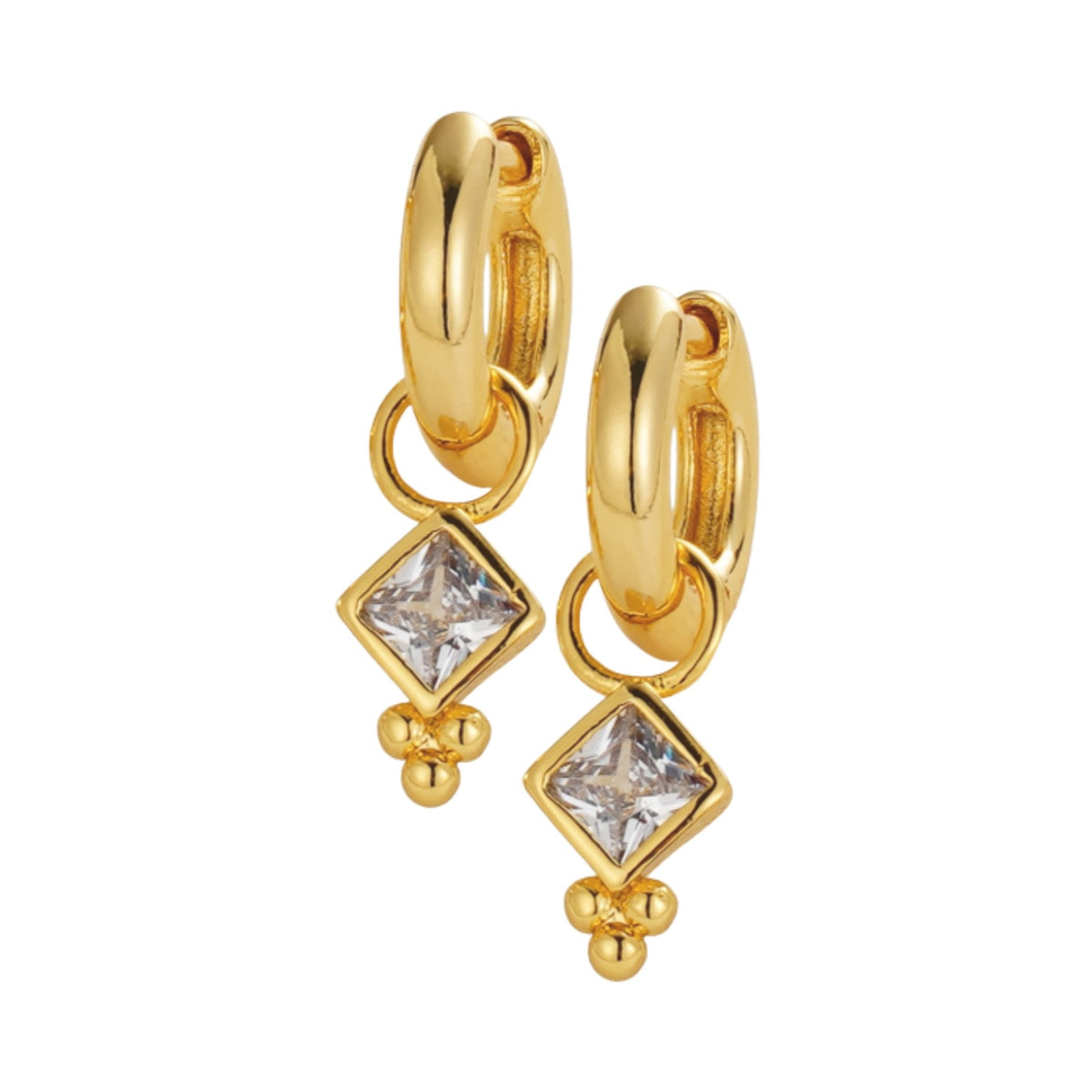 Mabel Huggy Earrings- Gold