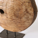 Vintage Indian Wheel on Stand