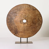 Vintage Indian Wheel on Stand