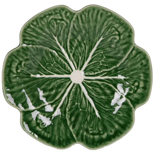 Green Cabbage Dessert Plate