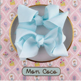 Mon Coco Bows: Light Blue